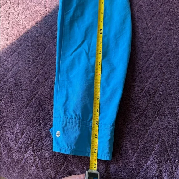 J. Crew Vibrant Blue Perfect Raincoat